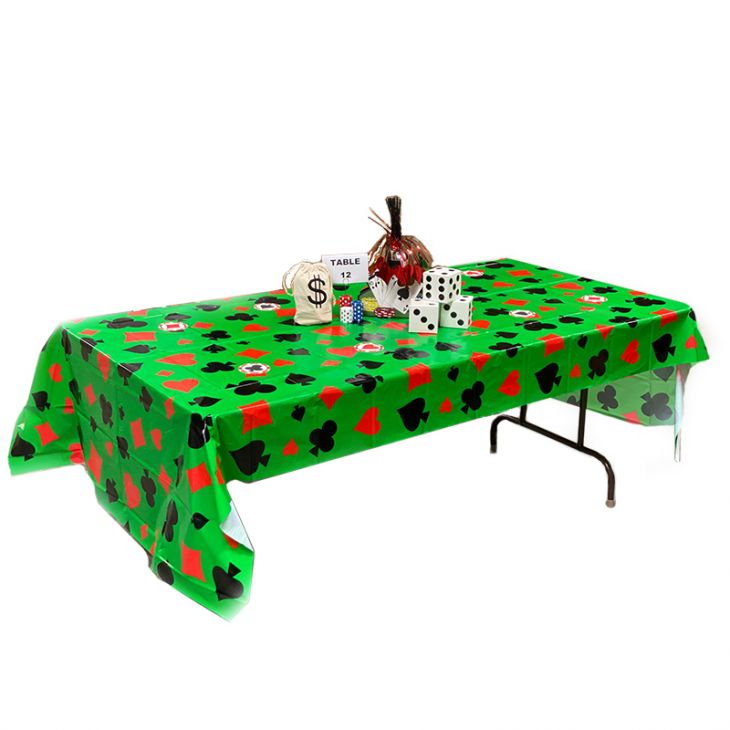 Casino Table Cover 54" x 108" Plastic main image